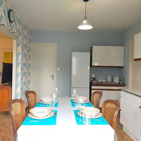 Apartament Chez Tata Malou - Maison Avec Jardin, Cour Fermee, Proche Toutes Commodites