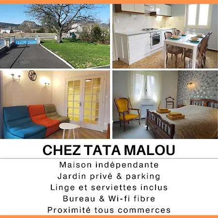 Apartament Chez Tata Malou - Maison Avec Jardin, Cour Fermee, Proche Toutes Commodites